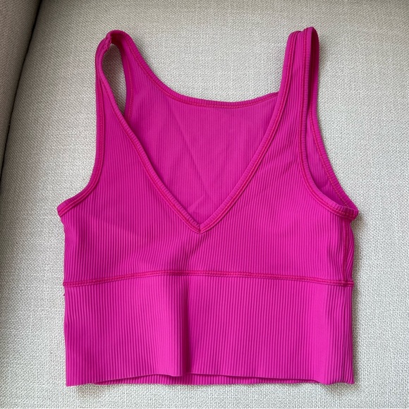 Lululemon Power Pivot Ribbed Tank - Picture 2 of 4